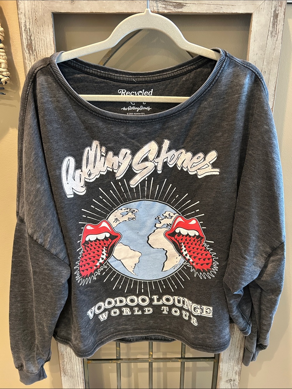 Recycled Karma Rolling Stones Sweatshirt